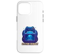 System Reboot Digital Reality Reset Case for iPhone 16 Pro Max