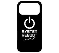 System Reboot Power Symbol Tech Reset Mindset Case for iPhone 17 Pro Max