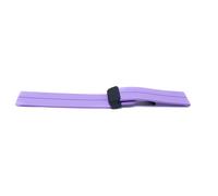 SYSTEM-S 20mm Silicone Toggle Clasp Strap for Smartwatch in Purple