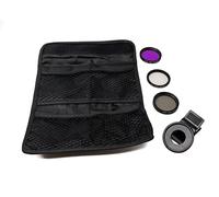 SYSTEM-S Filter UV CPL FLD Set 37 mm Lens Kit with Clip Case in Black
