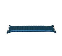 System-S Flexible Magnetic Silicone Strap 38 40 41 mm Compatible with Apple Watch Smartwatch Blue Dark Blue, Blue/dark blue, Eine Grösse, Classic