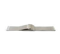 System-S Metal Milanese Strap for Fitbit Versa 3 2 Sense Smart Watch for Men, Metallic/grey, für Herren, Classic