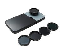 SYSTEM-S ND Filter Set 37mm Neutral Density Threaded Sleeve and Bag for