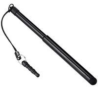 System-S Retractable Capacitive Screen Input Pen for Smartphone, Touchscreen Mobile Phone, Tablet, PC, PDA, Black