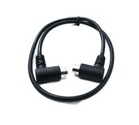 System-S S-Video Cable 180 cm DIN 9 Pin Male to Male Dual Angle