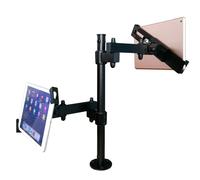 SYSTEM-S Table Stand Dual 360° Lockable Holder For Tablets From 9.0"