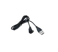 System-S USB 2.0 Cable 100 cm Type A Male Charging Cable Angle for Garmin Fenix7 6S 6 Venu Sq