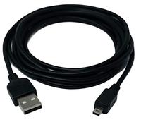 System-S USB 2.0 Cable for USB-A to USB Mini-B 8 Pin 180 cm