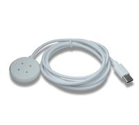 SYSTEM-S USB 3.1 Cable 100 CM Station for Fitbit Versa 4 3 Sense 2 1 IN White