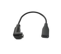 System-S USB 3.1 Cable 15cm Type C Female Charging Cable Angle for Garmin Fenix7 6S 6 Venu Sq