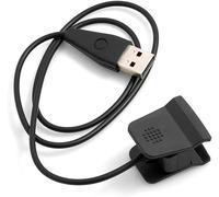 System-S USB Charging Cable For Fitbit Alta HR V2 65763028, Black, 53 Cm