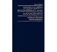 System Safety Engineering and Management by Harold E. Roland (26-Sep-1990) Hardcover