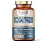 Systemic Proteolytic Enzymes Complex - Ginger & Trace Minerals - 120 Capsules - UK Made