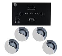 Systemline E50 (Black) Bluetooth Music System with 4x Mid Range Speakers