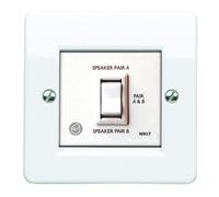 Systemline WM17 Two-Way Series Speaker Switch Wall Plate