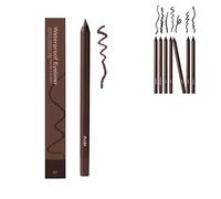 Systemous Eyeliner Pencil,2 in 1 EYE LINer and Eyebrow Pencil, Waterproof Eyeliner Duo Sharpenable Eye Pencils,Systemous E-ye Liners Plum,Eye Liner,Smooth and Easy to Color,No Smudging (Plum)