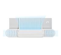 Systems Air Deflector, Retractable Wind Deflector, Sturdy Air Conductor Cover Against Draughts for Ceiling, Office, Wall, Car, Basement, Motorhome, House