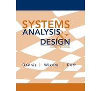 Systems Analysis and Design