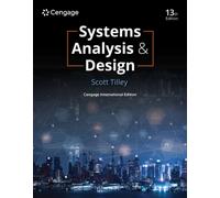 Systems Analysis and Design, Cengage International Edition