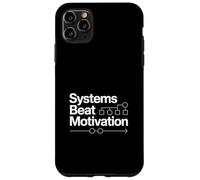 Systems Beat Motivation Entrepreneur Case for iPhone 11 Pro Max