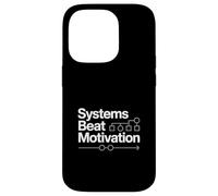 Systems Beat Motivation Entrepreneur Case for iPhone 14 Pro