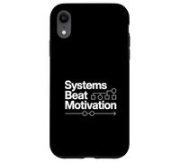 Systems Beat Motivation Entrepreneur Case for iPhone XR