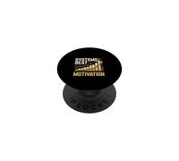 Systems Beat Motivation Entrepreneur Mindset PopSockets Adhesive PopGrip
