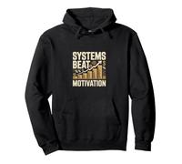 Systems Beat Motivation Entrepreneur Pullover Hoodie