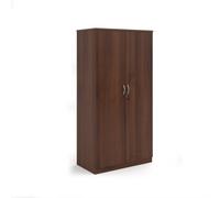 Systems double door cupboard 2000mm high - Walnut