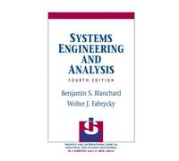 Systems Engineering and Analysis: United States Edition