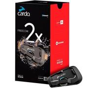 Cardo Freecom 2x Communication System Single Pack, black