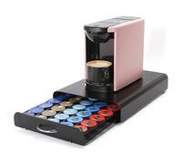 SYSYLY Coffee Capsule Holder Drawer for Modo Mio Pods, Metal Coffee Pod Storage Drawer,Max. Capacity 40.