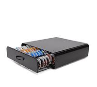 SYSYLY Coffee Pod Holder Storage Drawer Compatible with 64 Tassimo Pods.