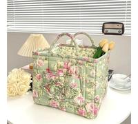 SYT-MD Boho Fabric Storage Basket,Large Capacity Collapsible Laundry Hamper,Boho Quilted Fabric Storage Basket,for Clothes, Toys & Home Essentials(#03)