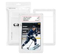 Sytesy for 1 pack Glitter PSA Slab Guard,Premium TPU,Gradient Color Sparkle Guard Protective Cover,with Transparent UV Resistant Backplate,Scratch Proof Stackable for Graded Cards Case,Glitter Clear