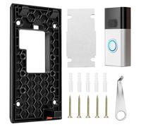 Sythrix 2024 Ring Doorbell Mount No Drill for New Battery Video Doorbell (2024 Release) - Ring Doorbell Mount No Drill with Accessories for Apartment,Home,Office