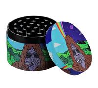 Sytranrein Grinder Set,50mm Herb Grinder with Rolling Tray,Metal Grinder Gift Set (Gorilla Grinder)