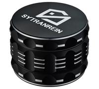 Sytranrein Premium Herb Grinder, 4 Parts Spice Grinder with Pollen Catcher, 2.5inch Metal Grinder for Dry Herb and Spices