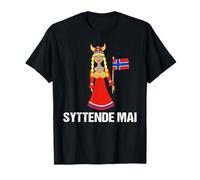 Syttende Mai Norwegian Flag Holiday May 17th Viking T-Shirt