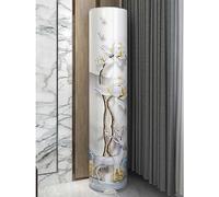 SYUFRE Rotating Shoe Rack, 360° Rotating Shoe Cabinet, Clear, 8 Shelves, 50 Layer, Minimalist, Portable, Shoe Organizer Storage