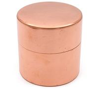 SyuRo Cylindrical Tea Caddy & Coffee Can Small - Copper - zen minded