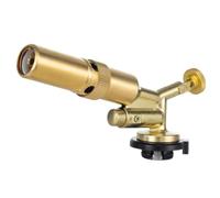 Syutokul Cooking Torch, Adjustable Flame Torch Head with Reverse Use, 1300 °c Safe Flame Gun for Home, Camping, Baking, BBQ.