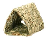 Syutokul Hamster Tunnel Hand-woven Grass Bunny Hut, 9.5x7.5 Inch | Meet The Natural Needs Of Small Pets For Hiding, Playing And Exploring, Fits Most Small Animal Cages, Cozy Hideout