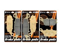 SYUU Motorcycle Front Rear Brake Pads Brakes for Suzuki DL 1000 V-Strom 2002-2010 SFV 650 2003-2010 DL 650 V-Strom 2004-2017 FA229F FA231F FA174R