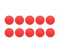 SYUULCOI 10pcs 65mm EVA Foam Golf Balls Soft Foam Practice Balls for Golf Indoor and Outdoor Training (Red)