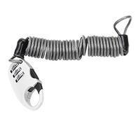 SYUULCOI Bike Helmet Cable Lock Portable Universal Anti Theft Password Lock for Motorcycle (White)