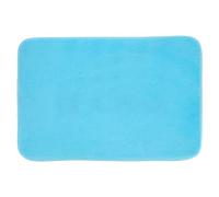 SYUULCOI Elegant Style Floor Mat Slow Rebound Absorbent NonSlip Doormat Entry Rug for Home (Sky Blue)