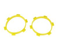 SYUULCOI for RC 1/8, 1/10 Off Road Vehicles, Tire Mounting Tool, Rubber Band Accessories, for Short Haul Trucks (Yellow)