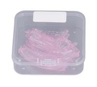 SYUULCOI for Shell Pink 5 Pairs Silicone Soft Extra Wide Self - Adhesive Lash Lift Rod Eyelash Curling Pad Makeup Auxiliary Tools for Beauty Salon