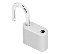 SYUULCOI Keyless Combination Lock, Eco-Friendly Padlock, Mechanical Design for Harsh Environments, Durable Security Lock for Outdoor Use, High Security with Large Password Combinat (Silver)